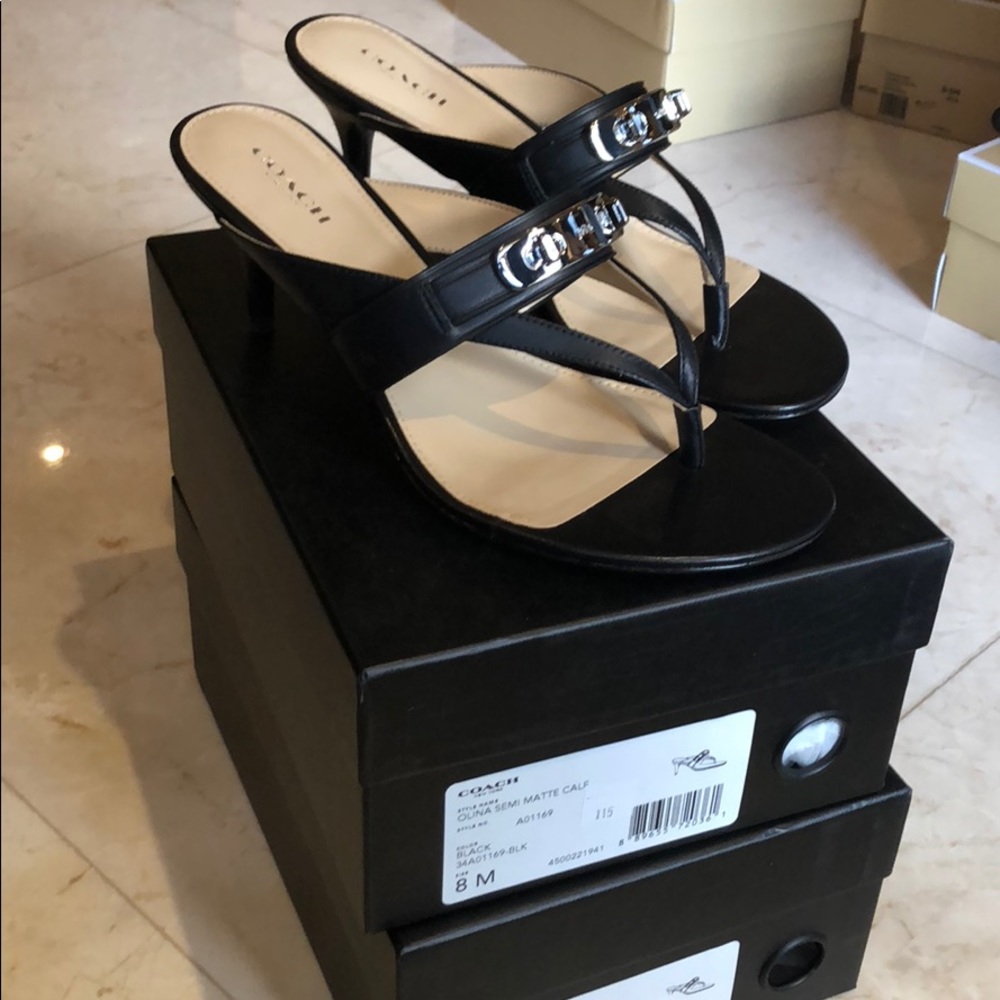 Coach sandals